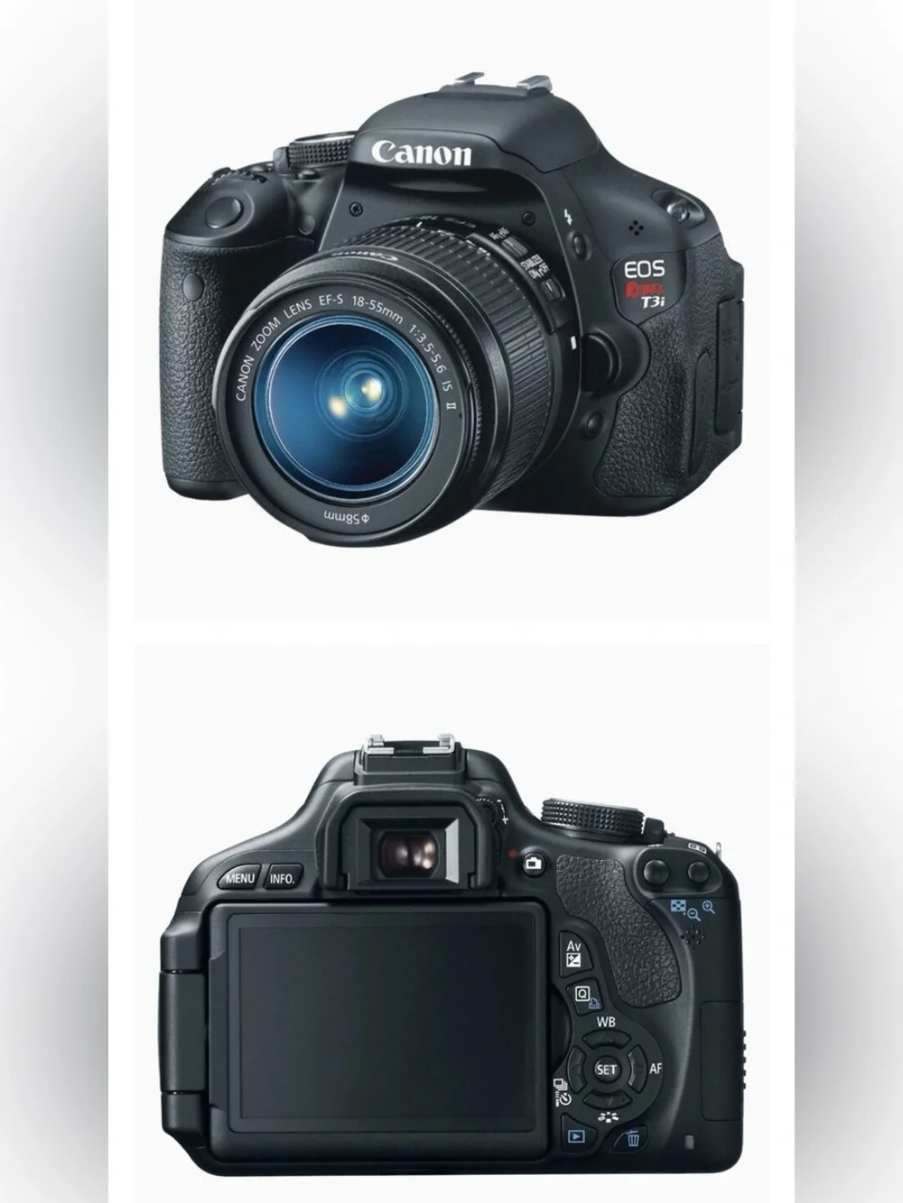 Canon dslr body